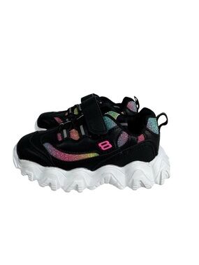 Toddler Girls Sneakers sz 11 Lug Sole Sparkly NEW # bag CC